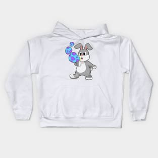 Rabbit Soap bubbles Kids Hoodie